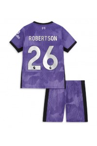 Fotbalové Dres Liverpool Andrew Robertson #26 Dětské Třetí Oblečení 2023-24 Krátký Rukáv (+ trenýrky)